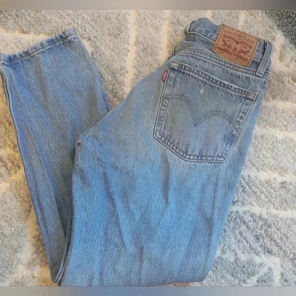 Levi's |501 Cropped Jean in Athens Break pc9-36200-0187 W27xW26 - Picture 10 of 13